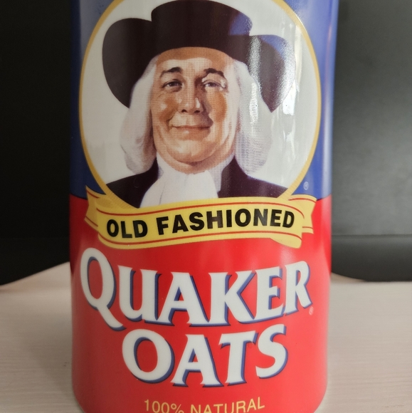 Vintage Quaker Oats Cooke Jar w/recipes - Picture 2 of 5